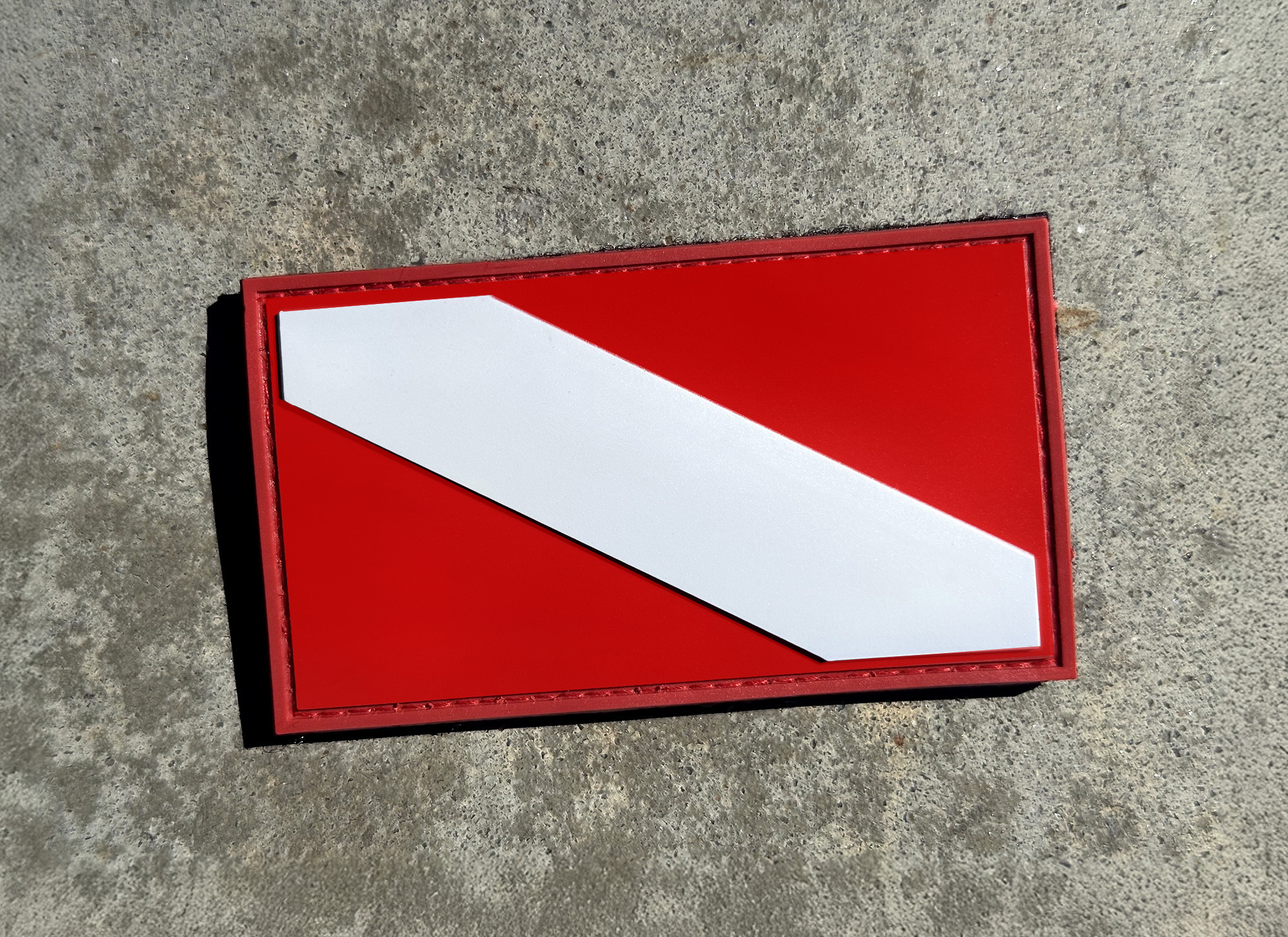 Diver Down PVC Patch