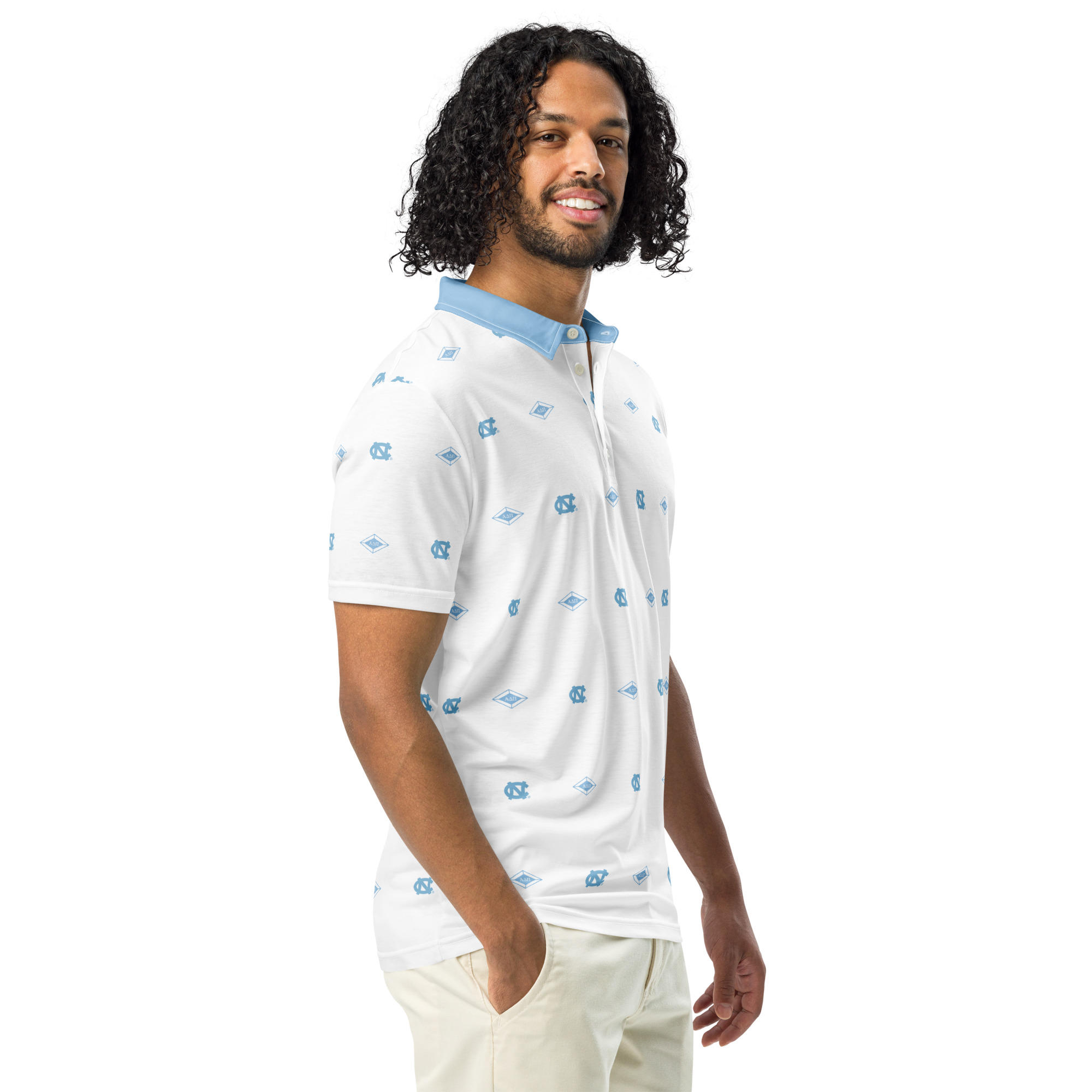 Men's UNC ADPi Polo - Image 2